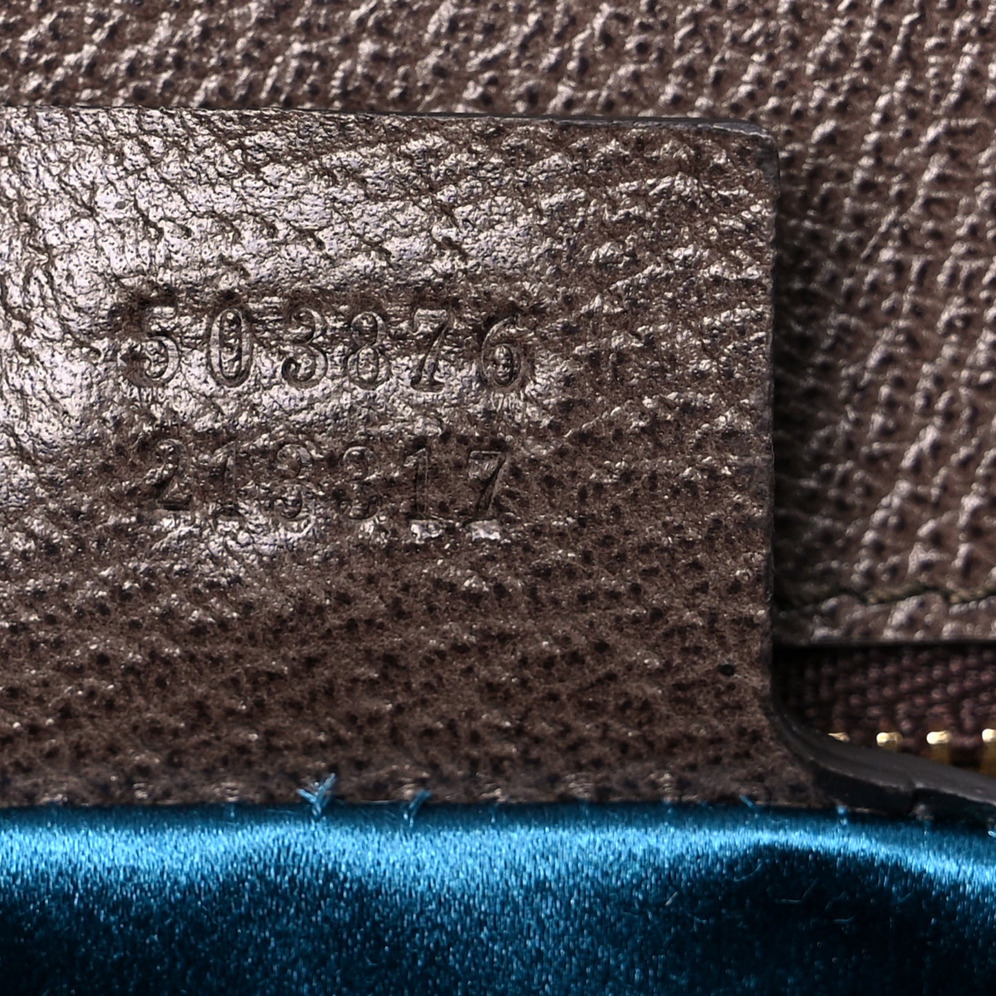 GG Supreme Monogram Web Medium Ophidia Chain Shoulder Bag Brown