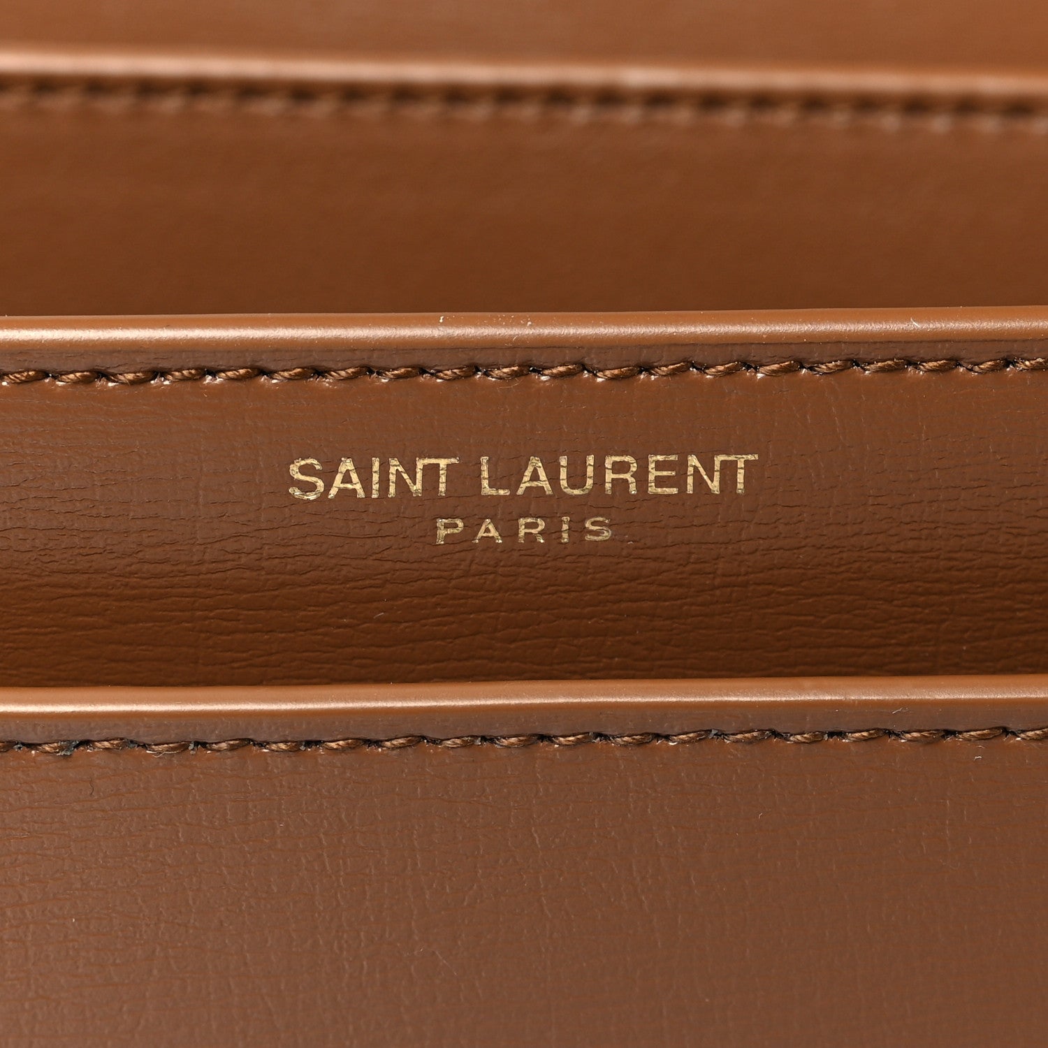 Saint Laurent Smooth Calfskin Medium Monogram Sunset Satchel Fox 6 of 10