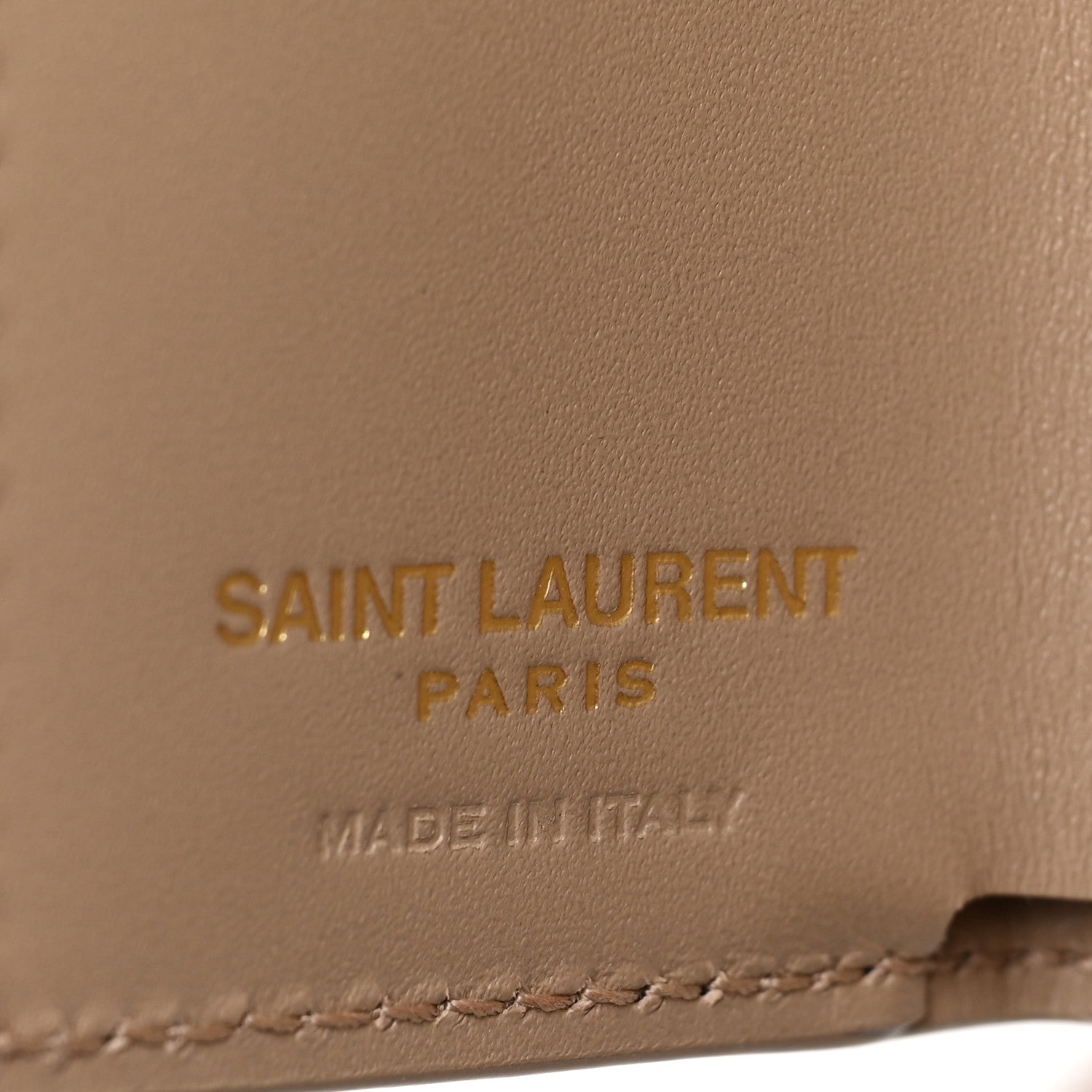 Saint Laurent Smooth Calfskin Monogram Rider Belt Bag Taupe 7 of 10