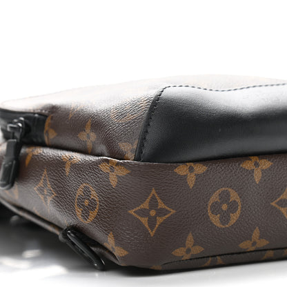 Louis Vuitton Monogram Macassar Avenue Sling Bag 7 of 9