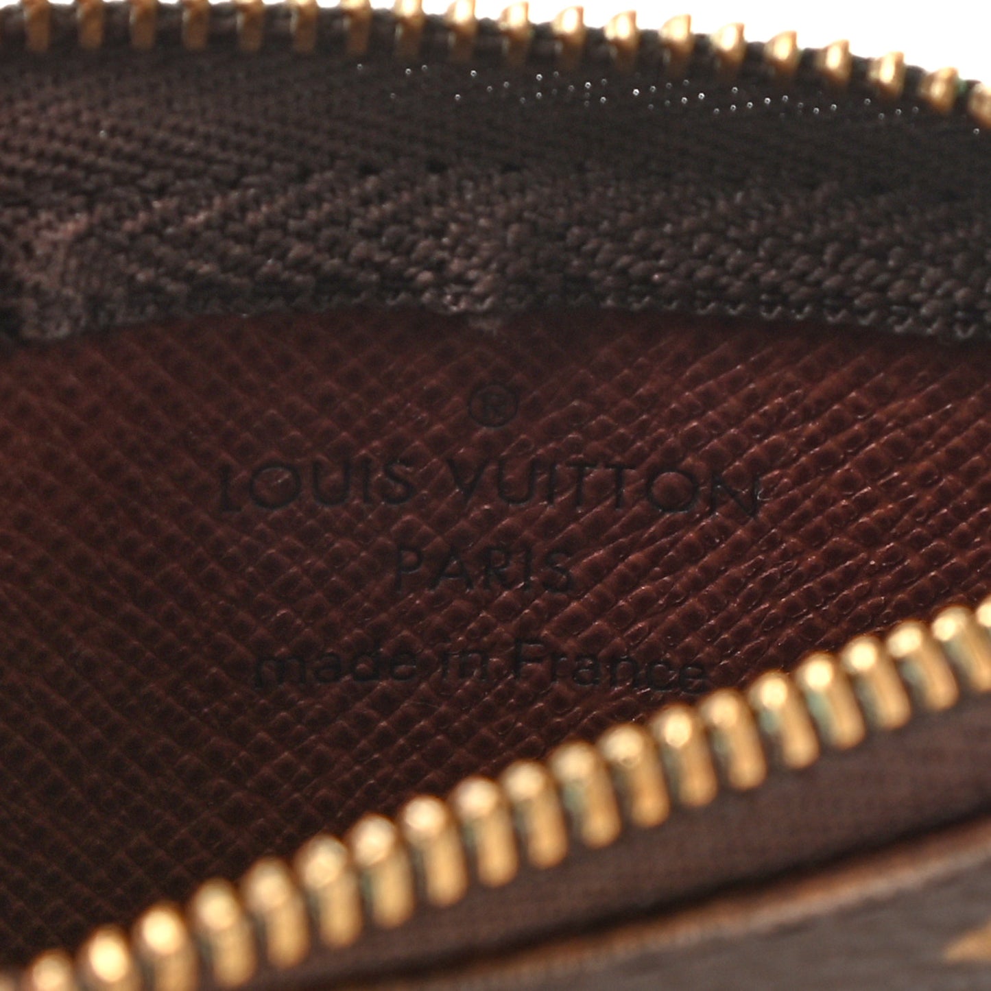 Monogram Key Pouch