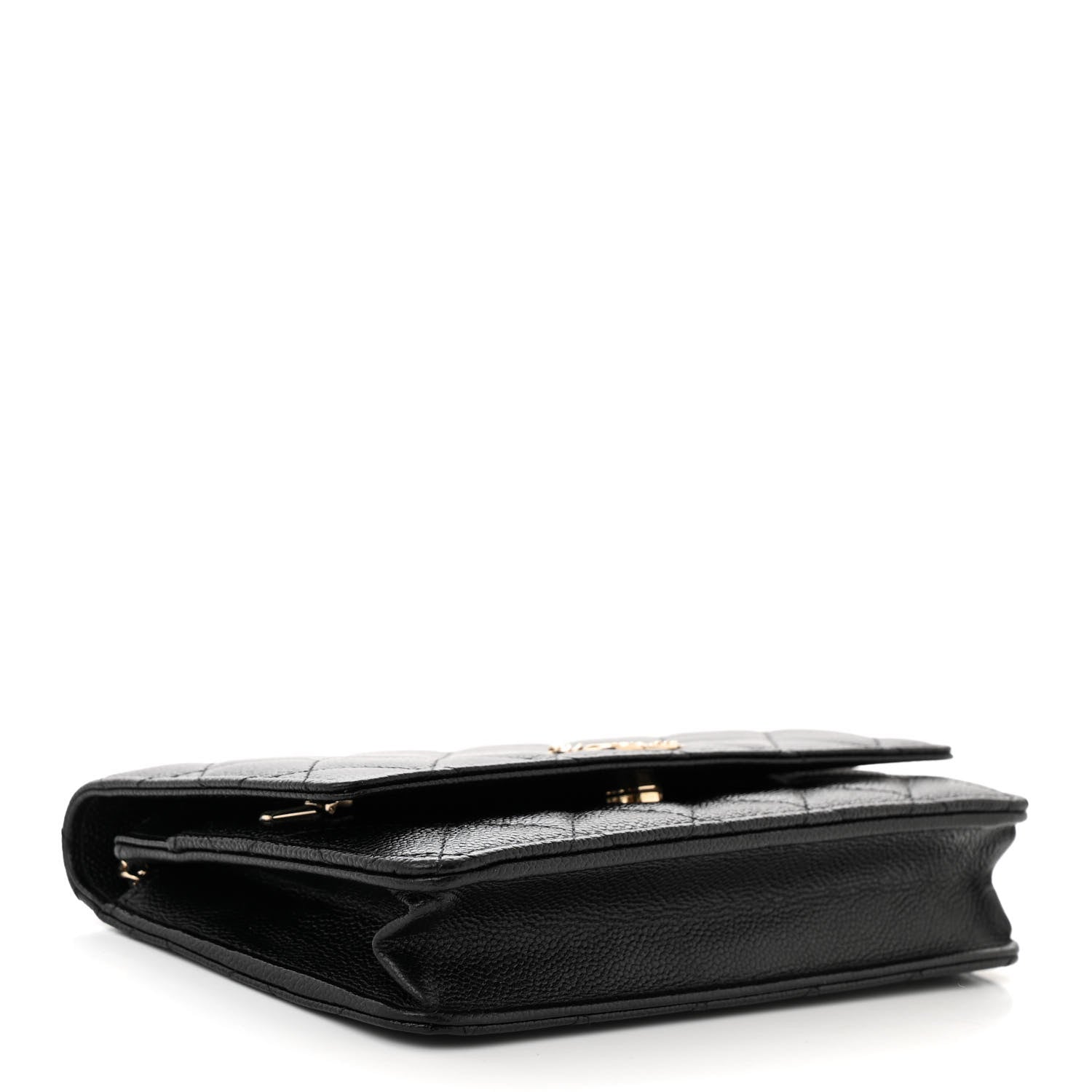 Chanel Caviar Quilted Multi Chain Wallet On Chain WOC Black 4 of 11