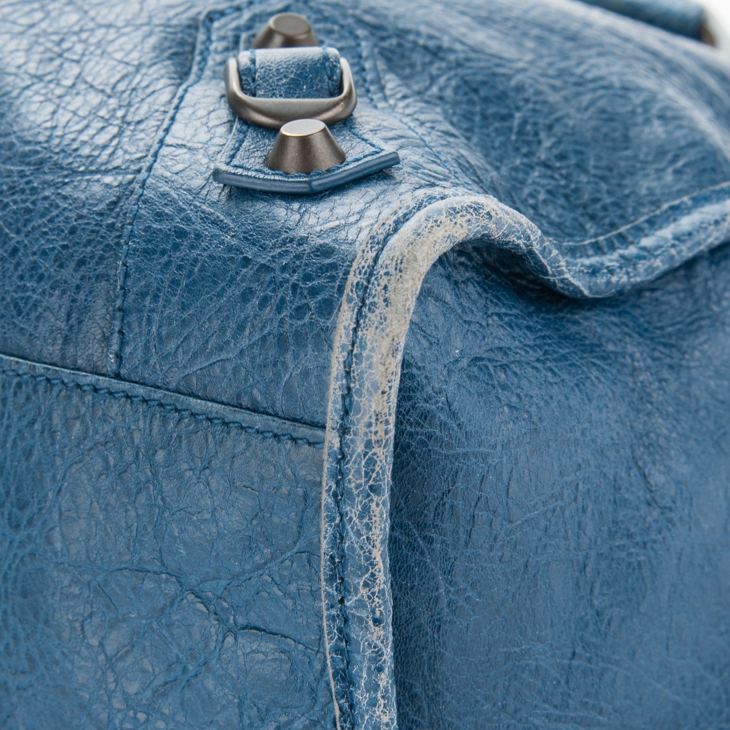 Balenciaga Agneau Classic Hardware City Bleu Cobalt Bleu Electric 7 of 11
