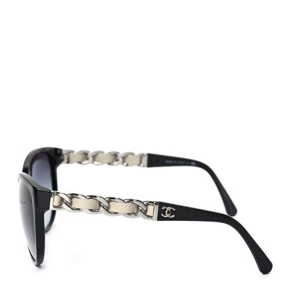 Chanel CC Chain Sunglasses 5215Q Black 3 of 6