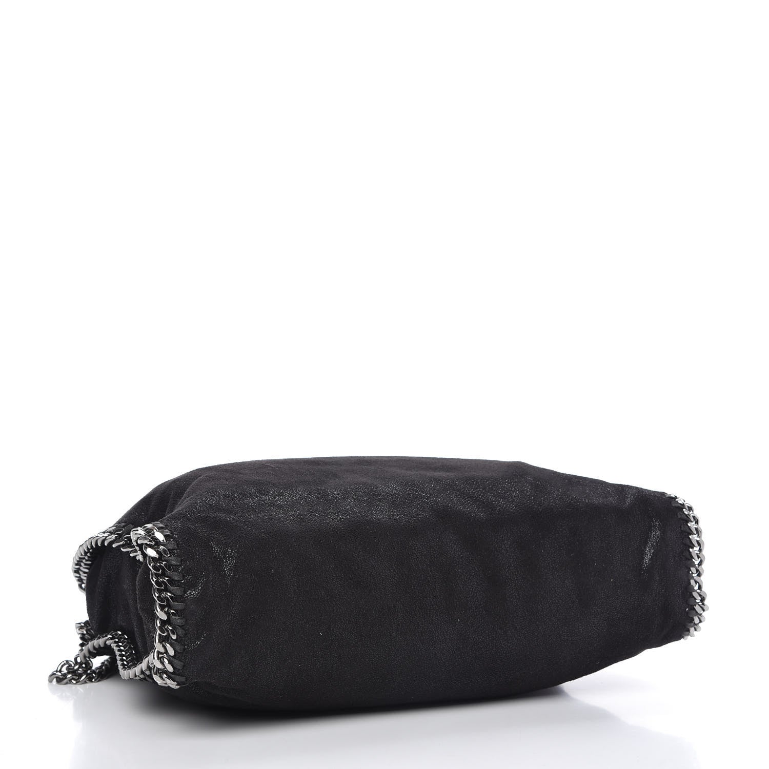 Stella McCartney Shaggy Deer Falabella Fold Over Tote Black 5 of 11