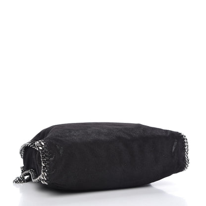 Stella McCartney Shaggy Deer Falabella Fold Over Tote Black 5 of 11