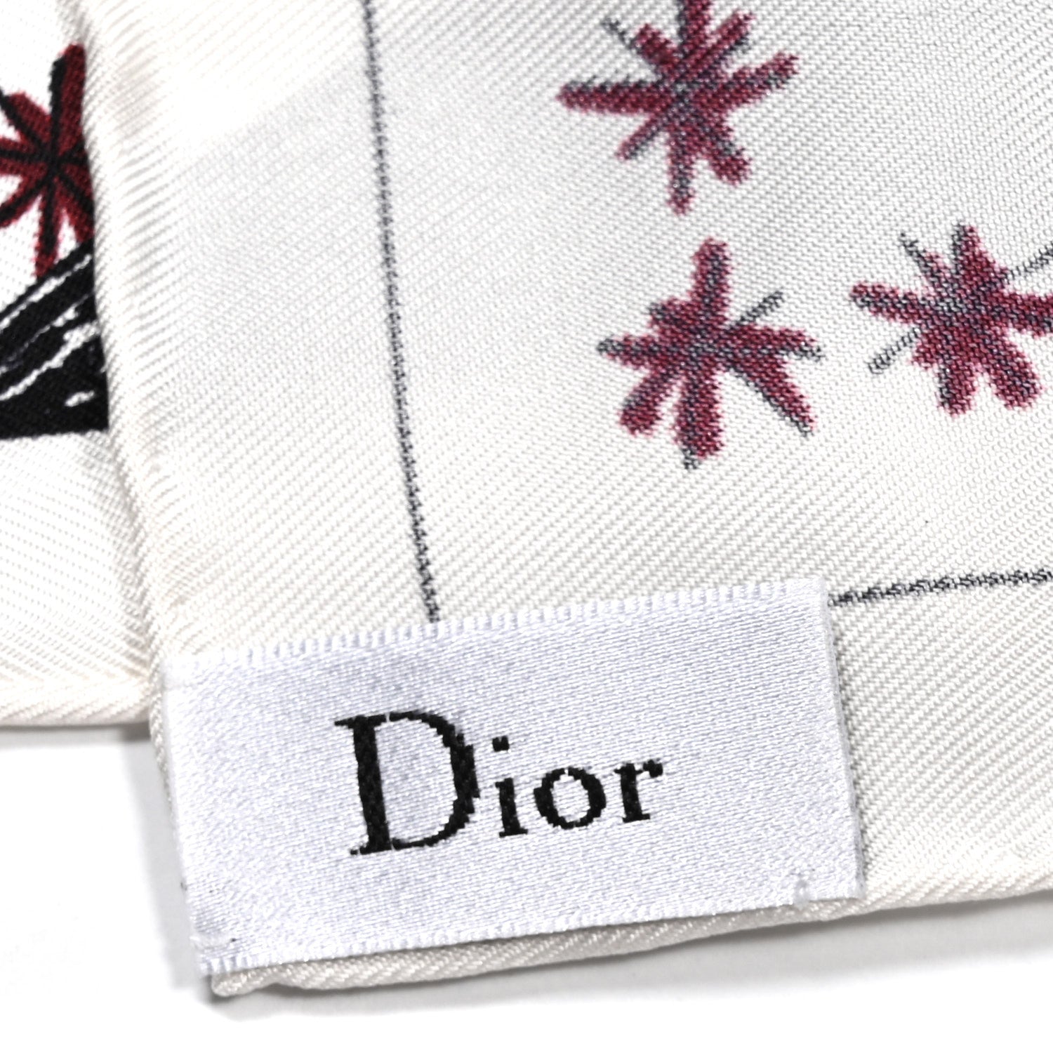 Christian Dior Silk Le Soleil Tarot Square Scarf 4 of 5