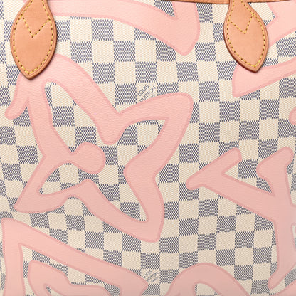 Louis Vuitton Damier Azur Tahitienne Neverfull MM 11 of 11
