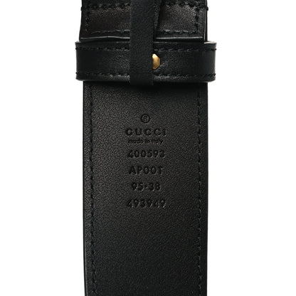 Gucci Calfskin Double G 40mm Belt 95 38 Black 4 of 6