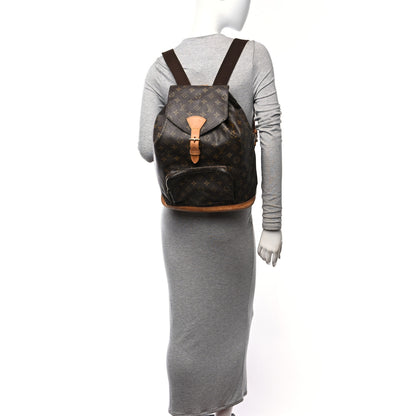Louis Vuitton Monogram Montsouris GM Backpack 2 of 10