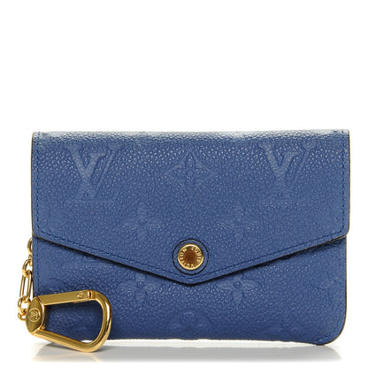 Louis Vuitton Empreinte Key Pouch Denim 1 of 5
