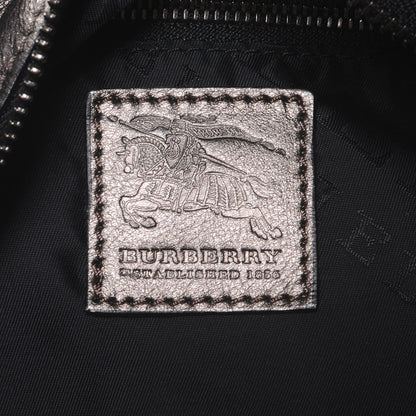 Burberry Lace Leather Avondale Hobo Metallic 6 of 8