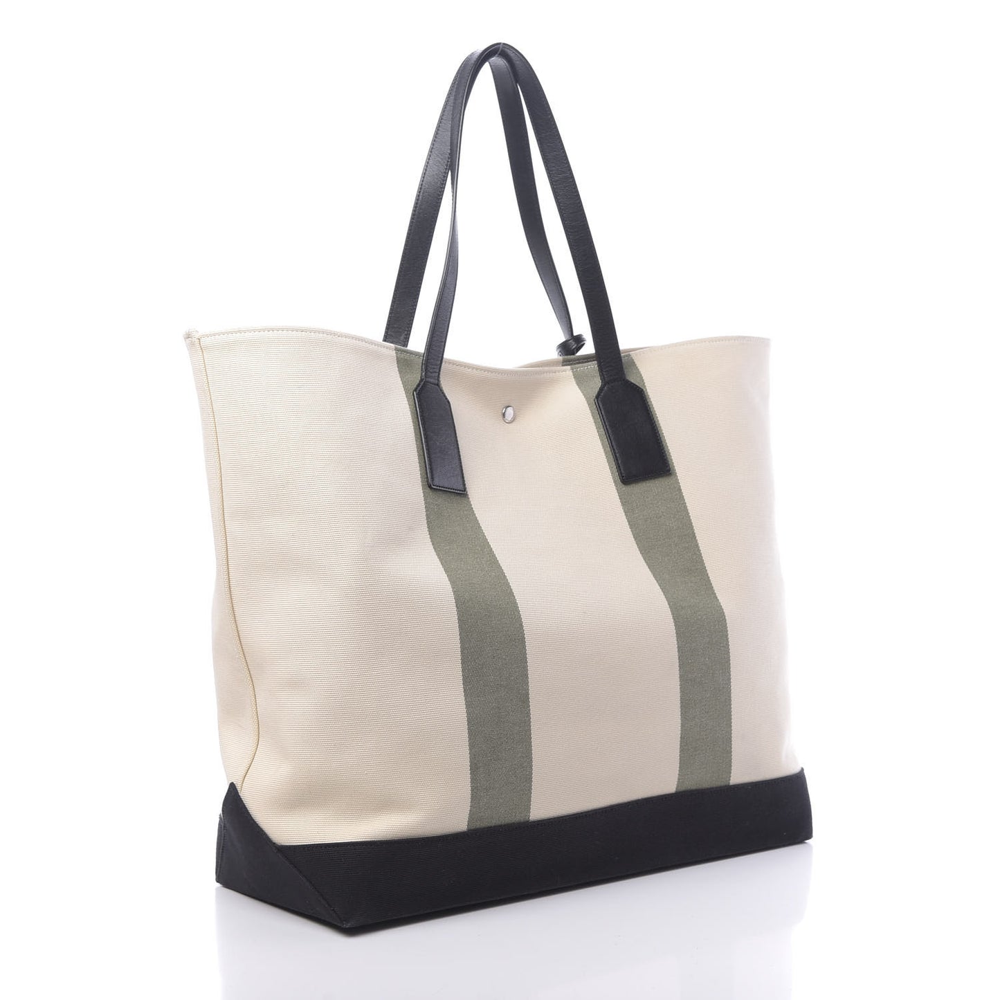 Canvas Beach Shopping East West Tote Ecru