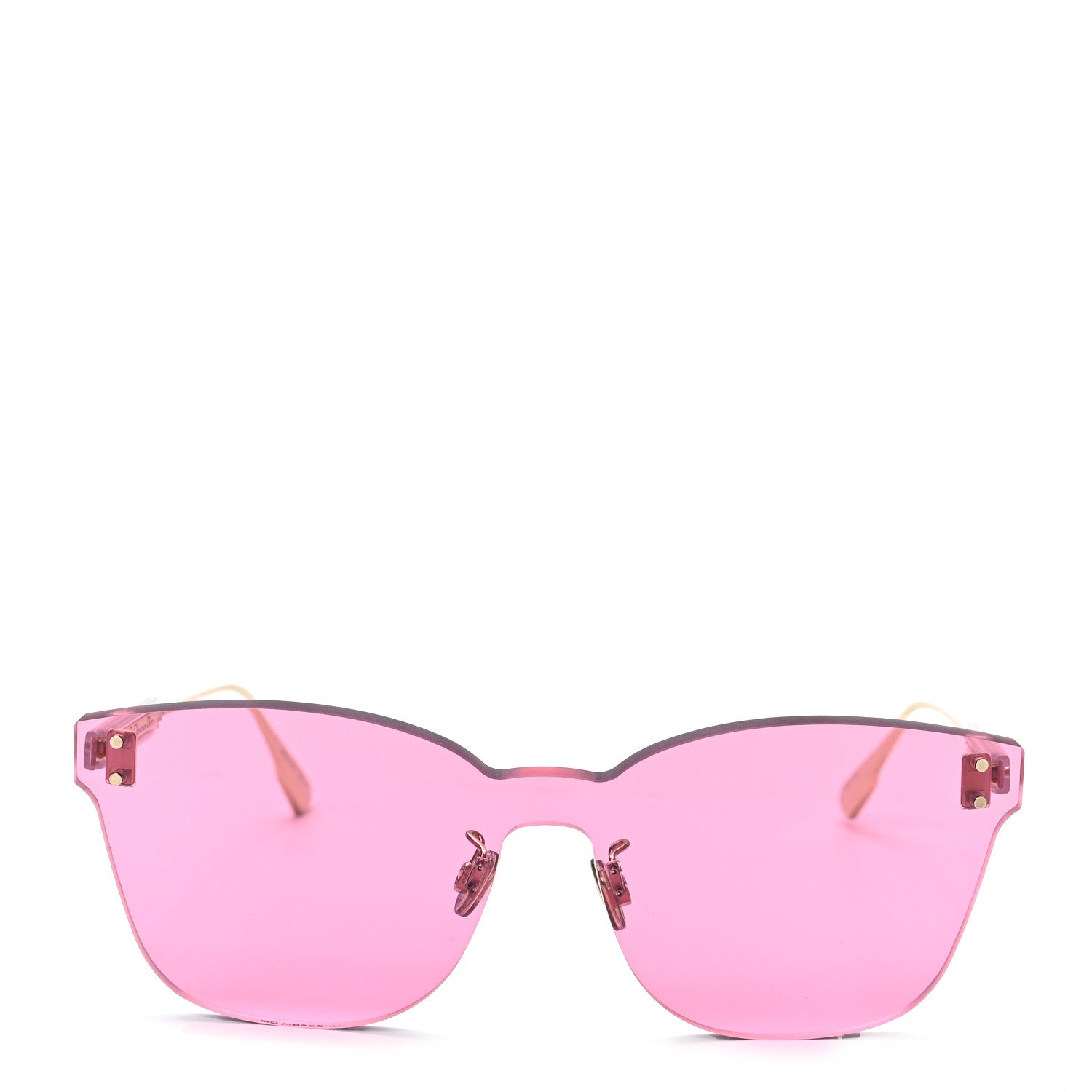 Christian Dior Mirrored Color Quake 2 Sunglasses Fuchsia 2 of 6
