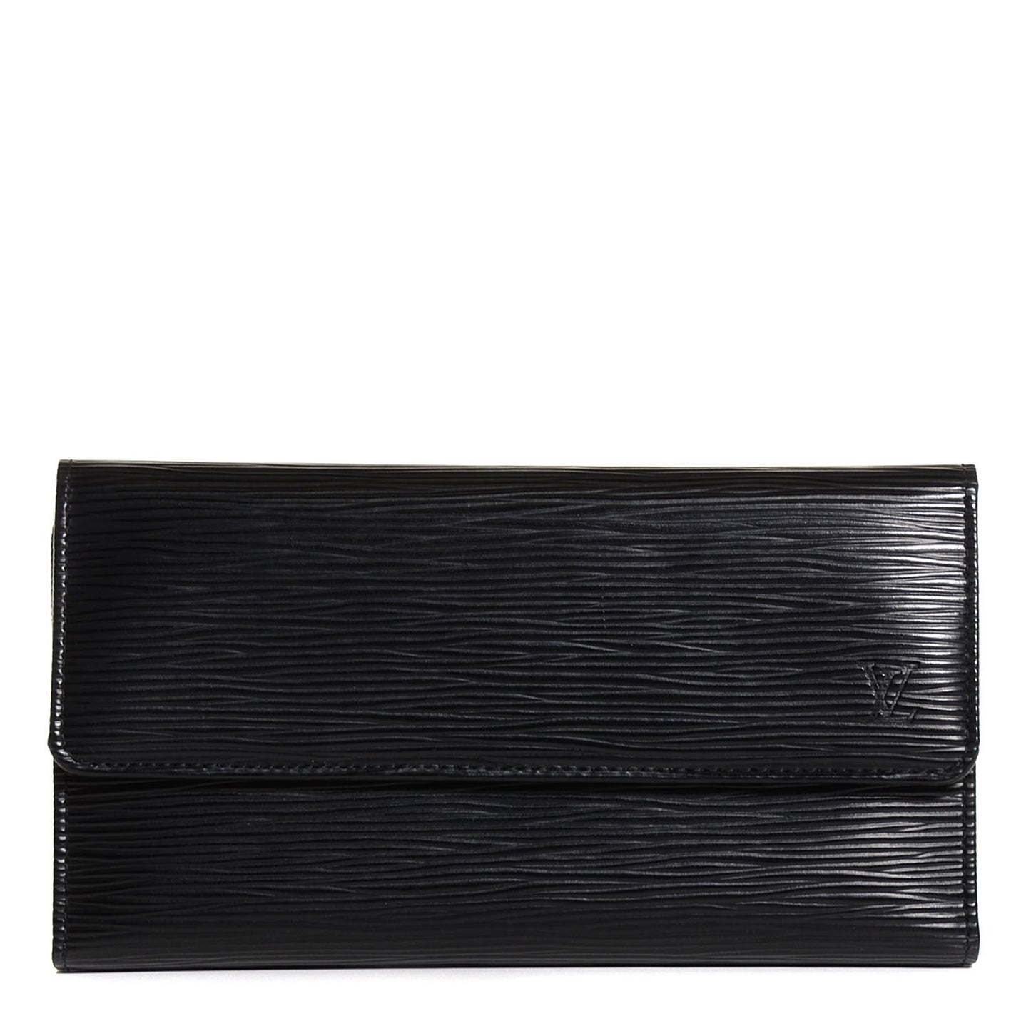 Epi Porte Tresor International Wallet Black