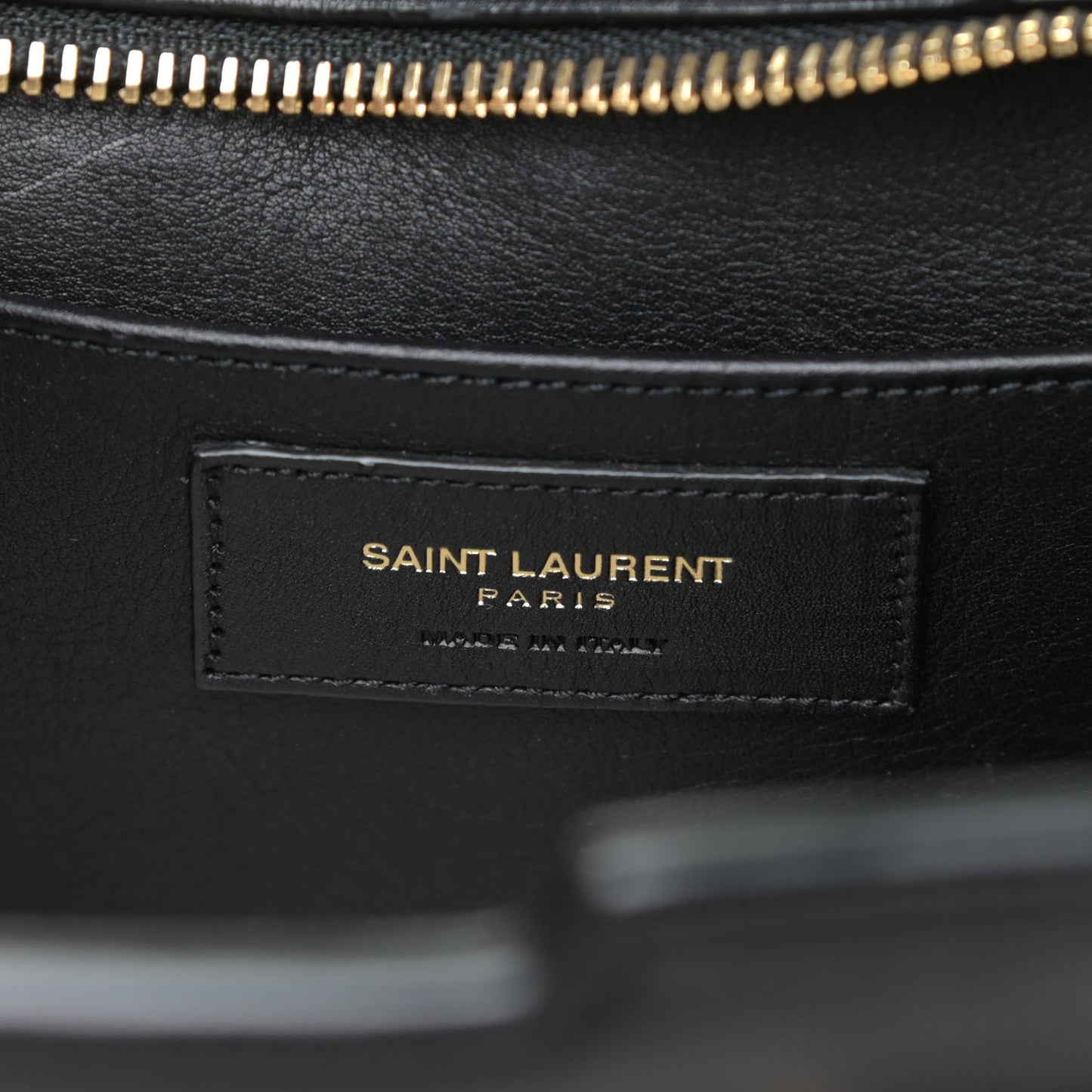Calfskin Small Classic Y Cabas Black