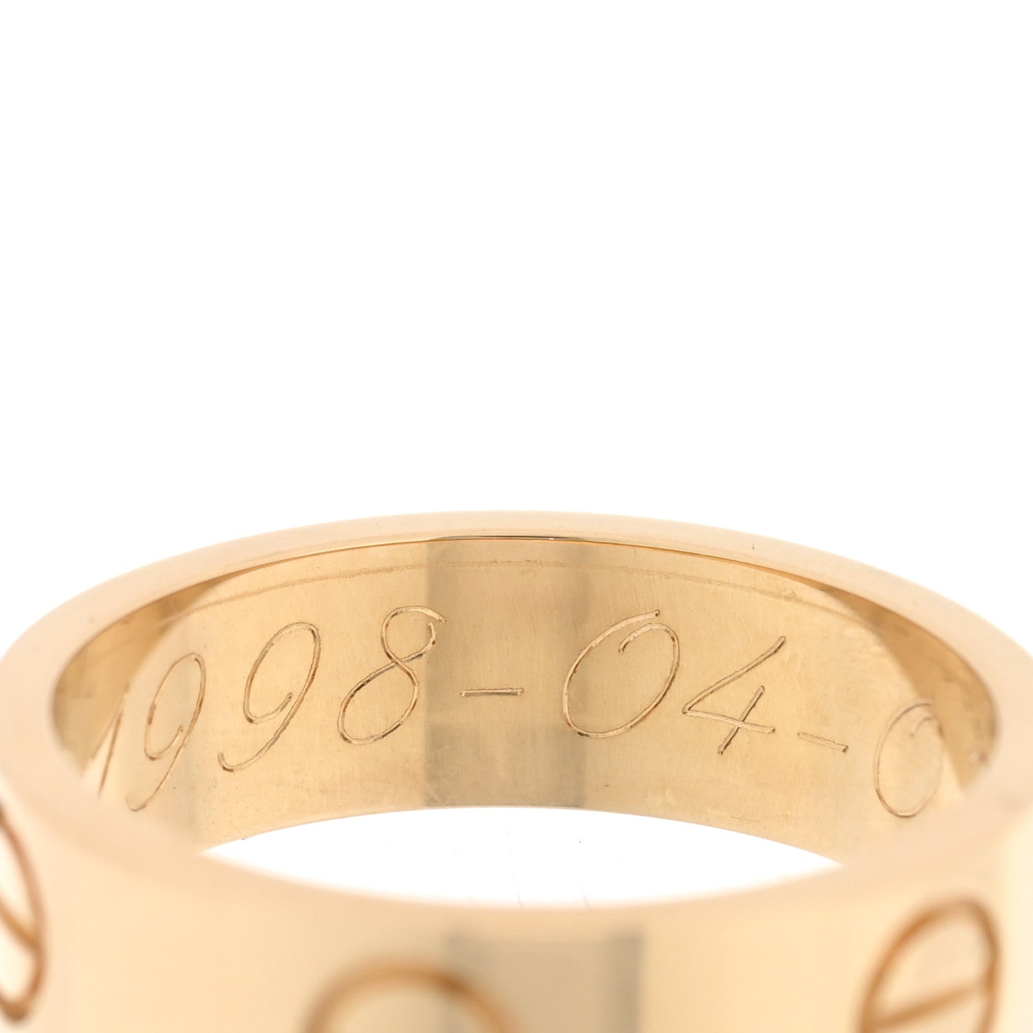 Cartier 18K Yellow Gold 5.5mm LOVE Ring 52 6 5 of 5