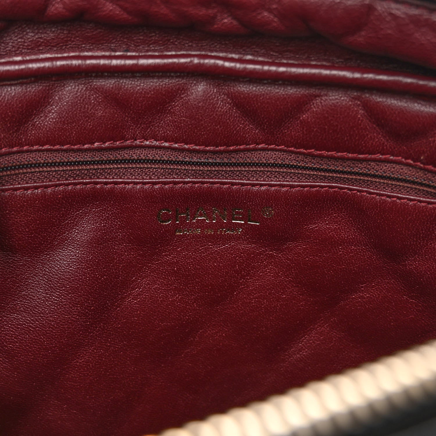 Chanel Aged Calfskin Quilted Large Reissue Camera Case Black 6 of 10