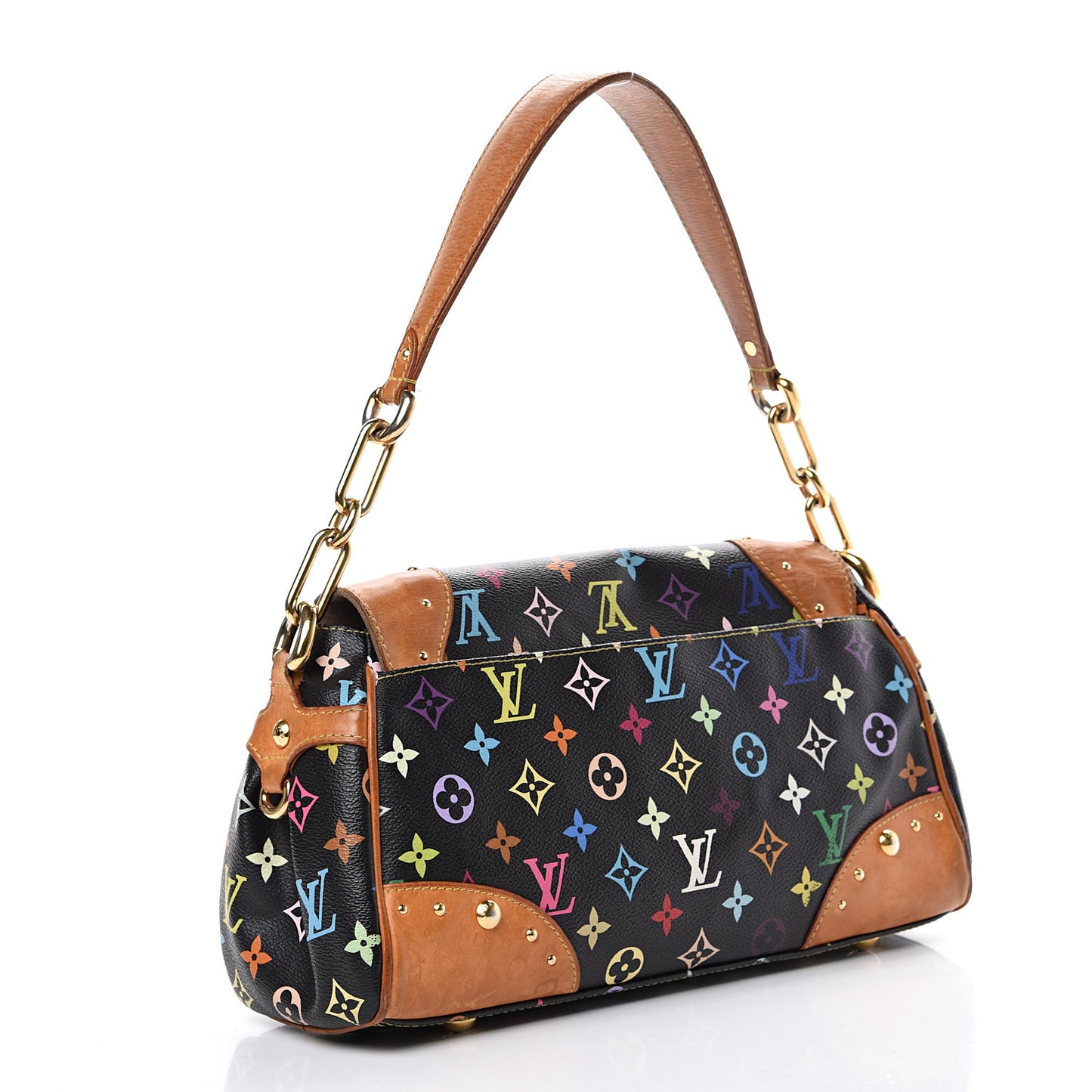 Monogram Multicolor Beverly MM Black