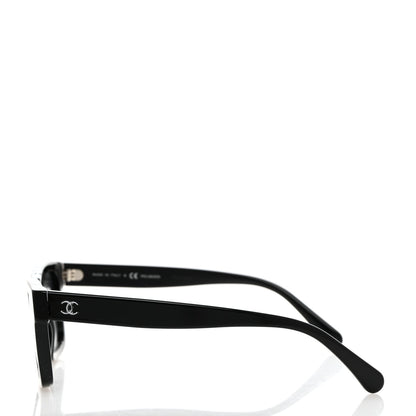 Chanel Acetate Square Sunglasses 5417 Black Black 3 of 8