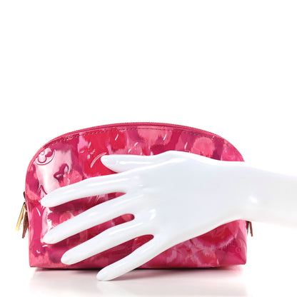 Louis Vuitton Vernis Ikat Cosmetic Pouch Rose Indien 2 of 8