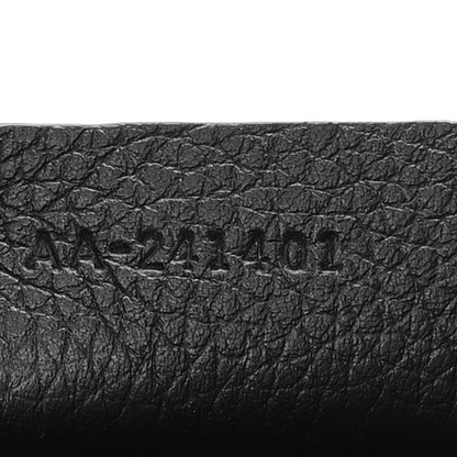 Salvatore Ferragamo Calfskin Gancini Twins 24 Messenger Bag Black 7 of 10