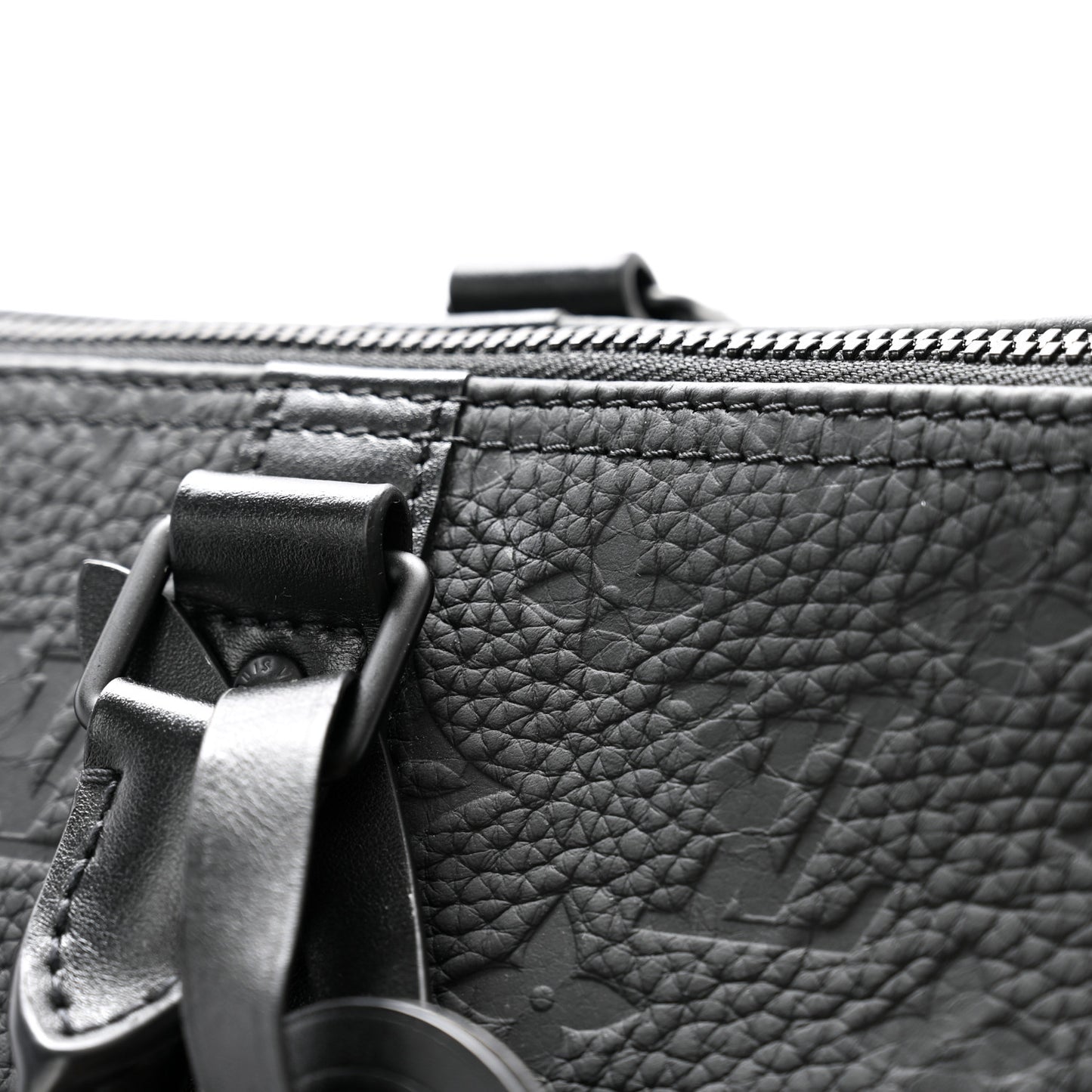 Taurillon Monogram Keepall Bandouliere 50 Black