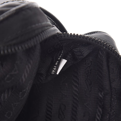 Prada Tessuto Nylon Saffiano Belt Bag Black 7 of 10