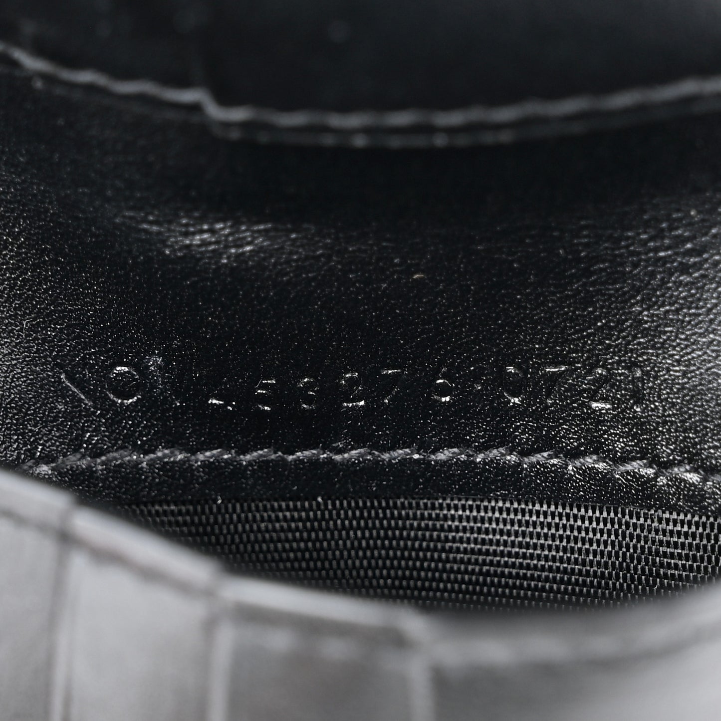 Smooth Calfskin Monogram East West Wallet Black