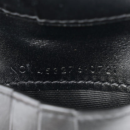 Saint Laurent Smooth Calfskin Monogram East West Wallet Black 8 of 12