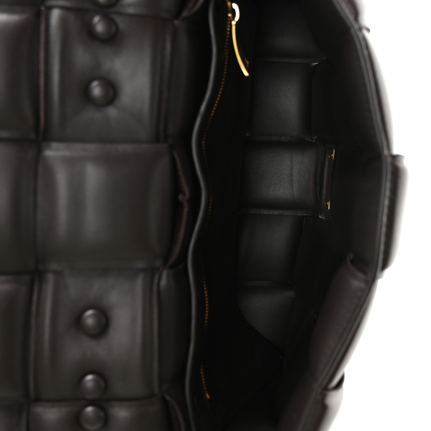 Bottega Veneta Lambskin Maxi Intreccio Padded Chain Cassette Crossbody Bag Fondant 5 of 10
