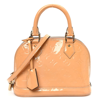 Louis Vuitton Vernis Alma BB Rose Velours 1 of 13