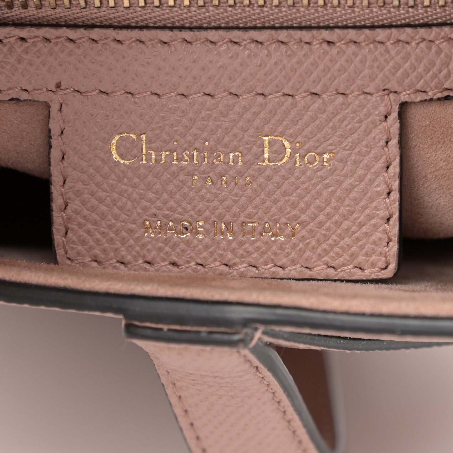 Grained Calfskin Saddle Bag Fard