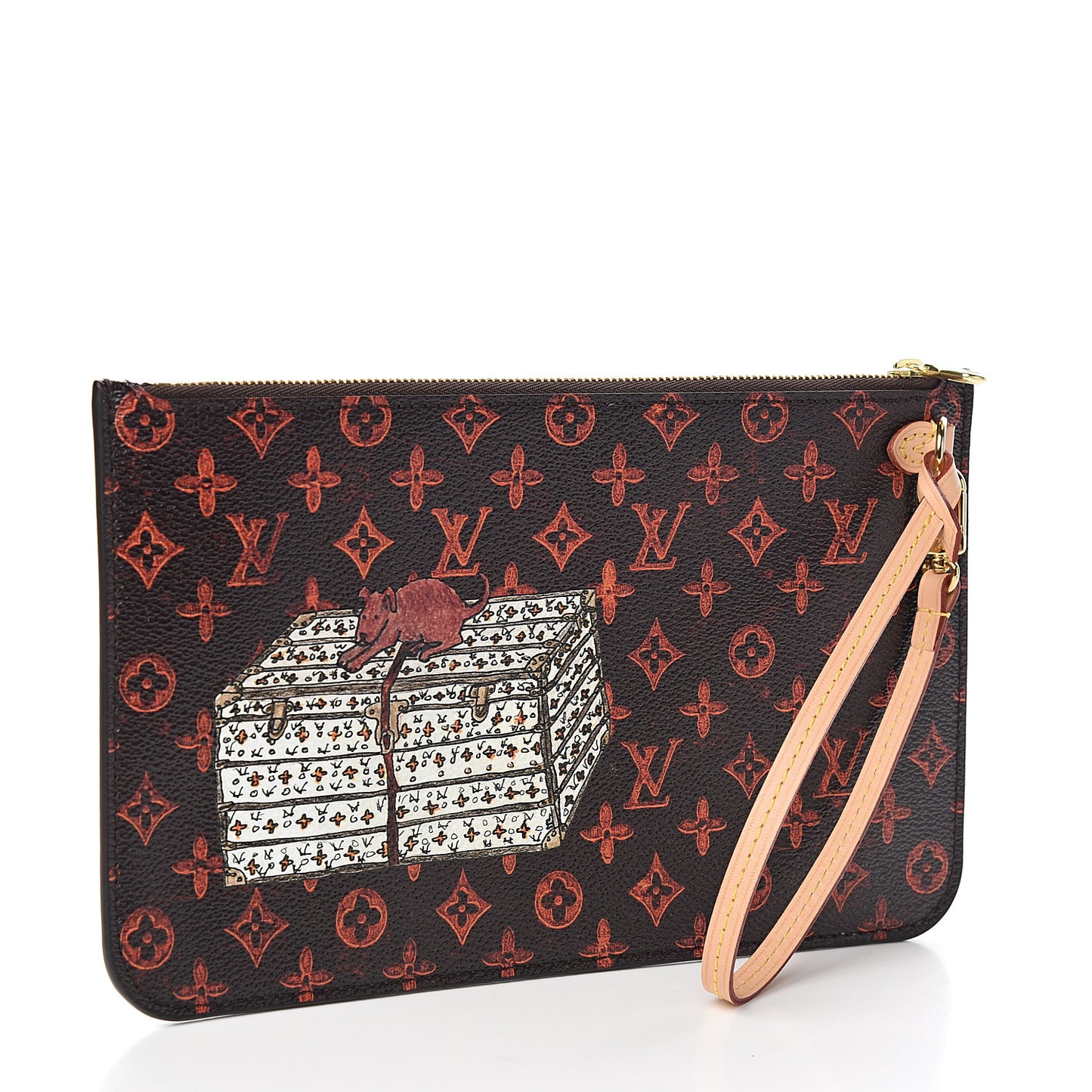 Catogram Neverfull MM GM Pochette Marron
