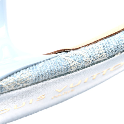 Louis Vuitton Denim Monogram Neo Revival Mules 39 Light Blue 12 of 13