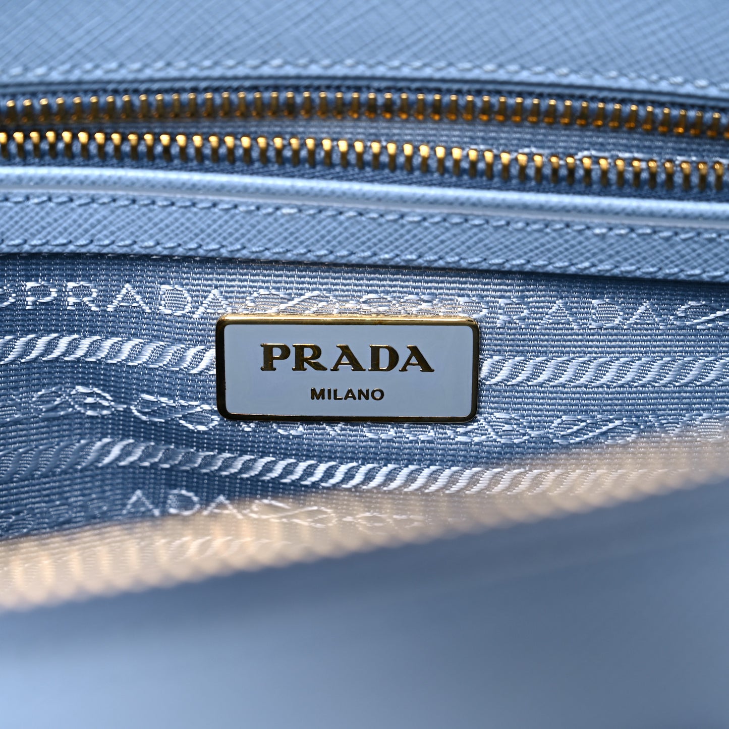 Saffiano Small Galleria Double Zip Tote Astrale