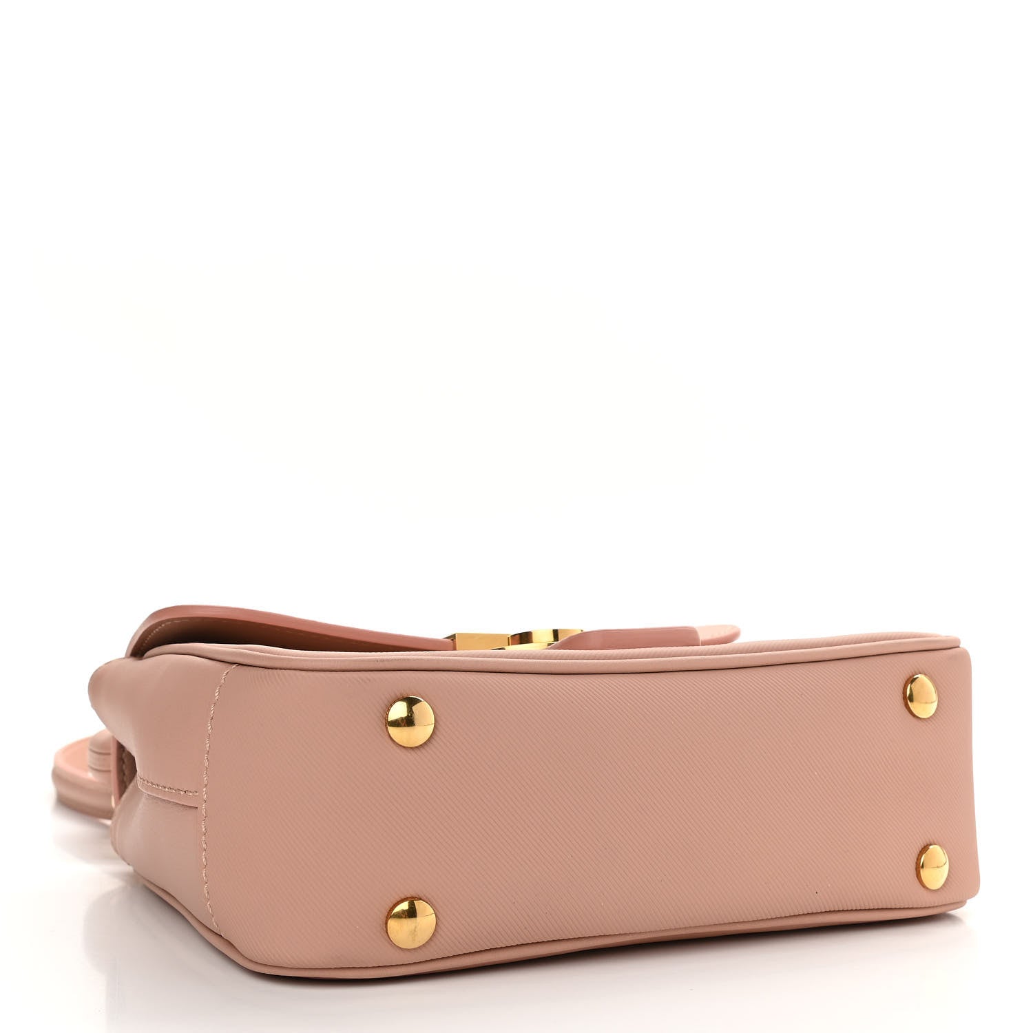Burberry Trench Calfskin Small DK88 Top Handle Bag Ash Rose 4 of 13