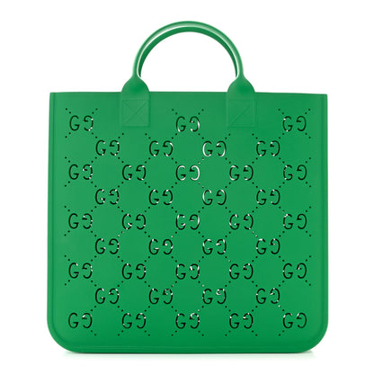 Gucci Rubber Kids GG Tote New Shamarock 1 of 10