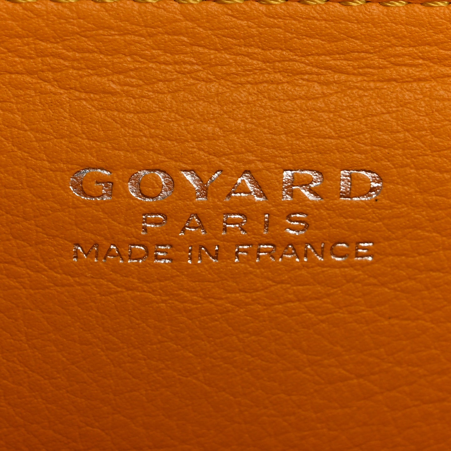 Goyardine Mini Saigon Yellow