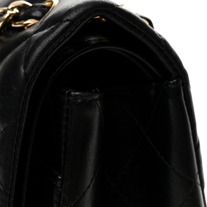 Chanel Lambskin Quilted Jumbo Double Flap Black 13 of 13