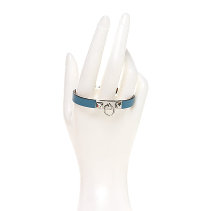 Hermes Swift Rivale Mini Bracelet T2 Blue Jean 2 of 7