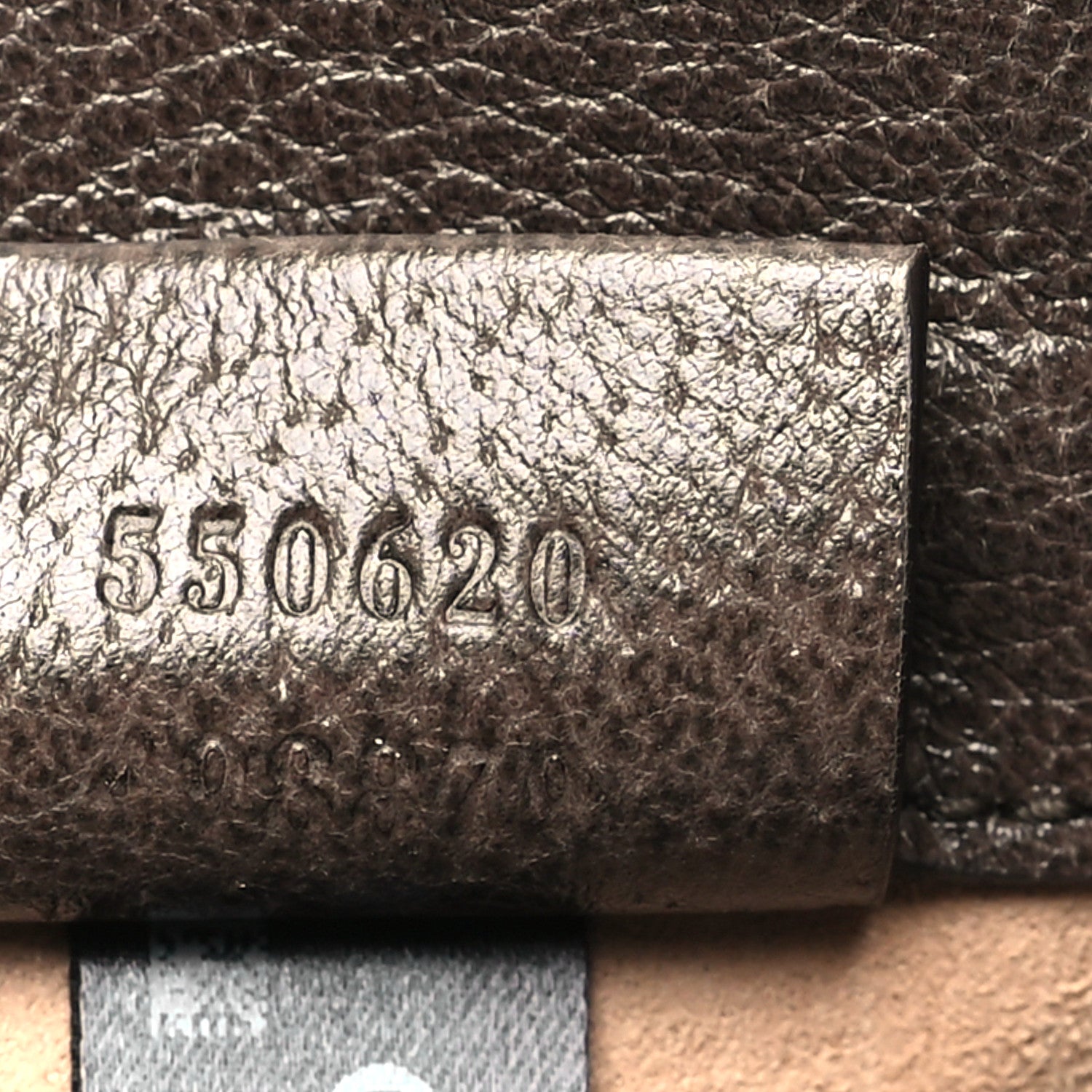 Gucci GG Supreme Monogram Web Mini Ophidia Bucket Bag Brown 7 of 11