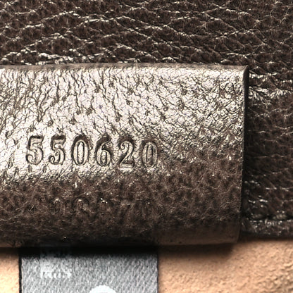 Gucci GG Supreme Monogram Web Mini Ophidia Bucket Bag Brown 7 of 11