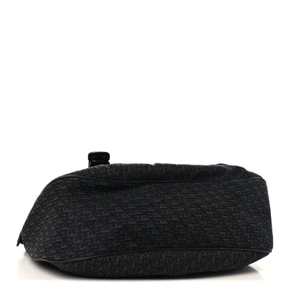 Christian Dior Canvas Diorissimo Buckle Messenger Black 4 of 13