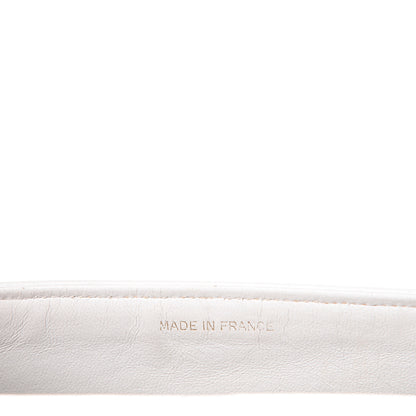 Chanel Lambskin Stitched Small Single Flap White 7 of 13