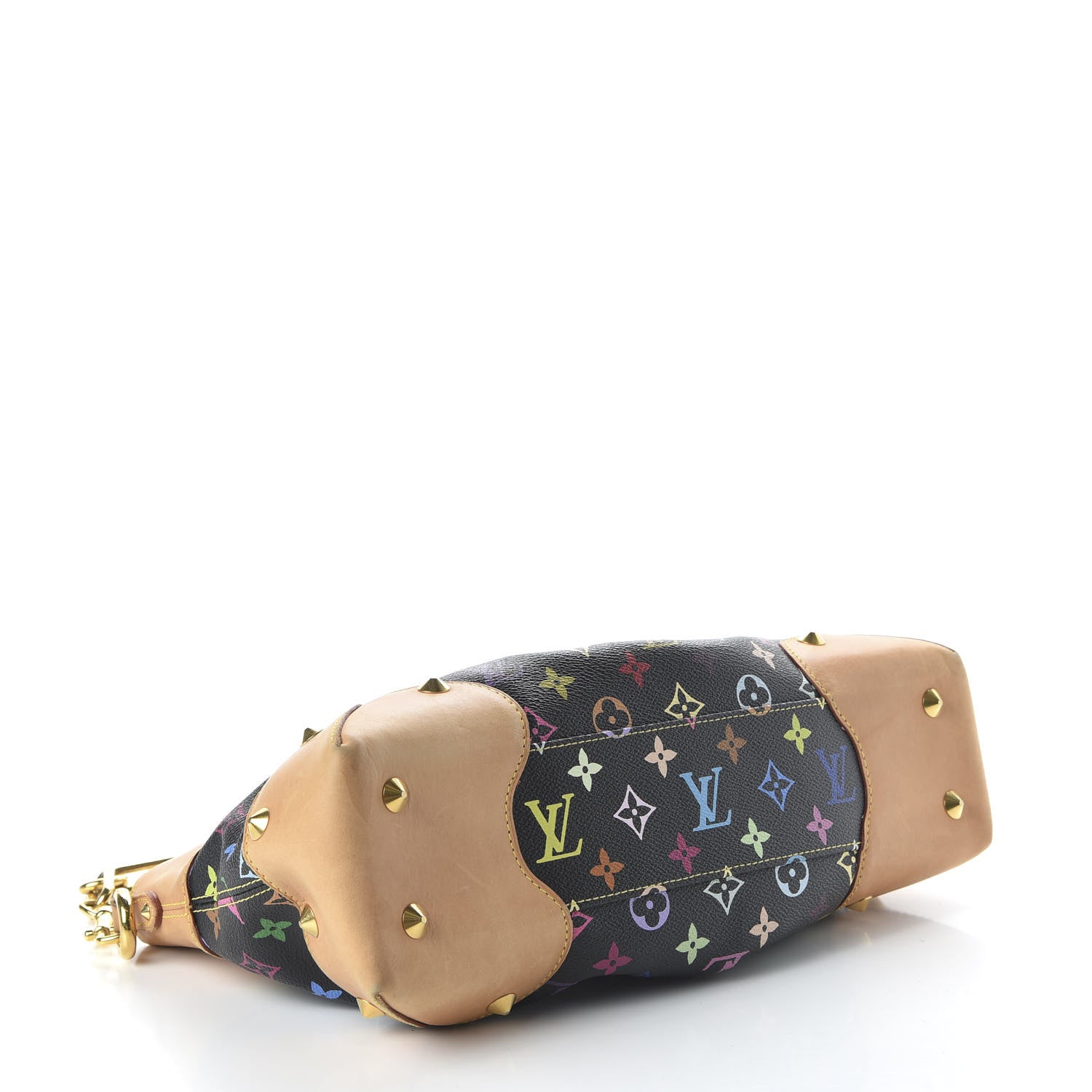 Louis Vuitton Monogram Multicolor Judy MM Black 4 of 9