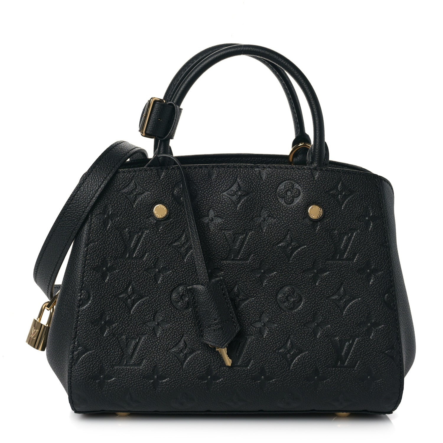 Louis Vuitton Empreinte Montaigne BB Black 1 of 8