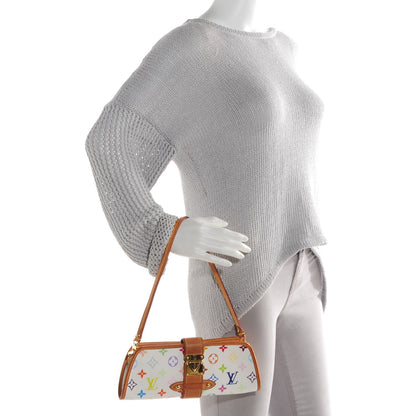 Louis Vuitton Monogram Multicolor Shirley White 2 of 8
