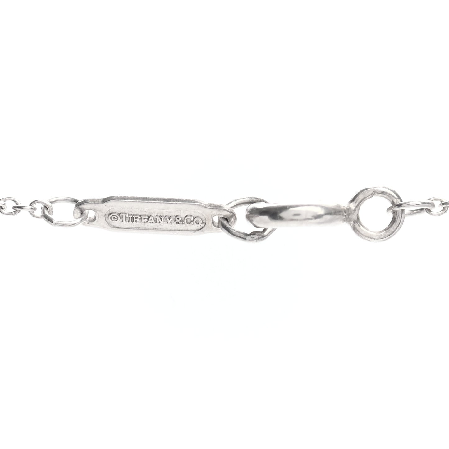Sterling Silver Sapphire Knot Key Pendant Necklace