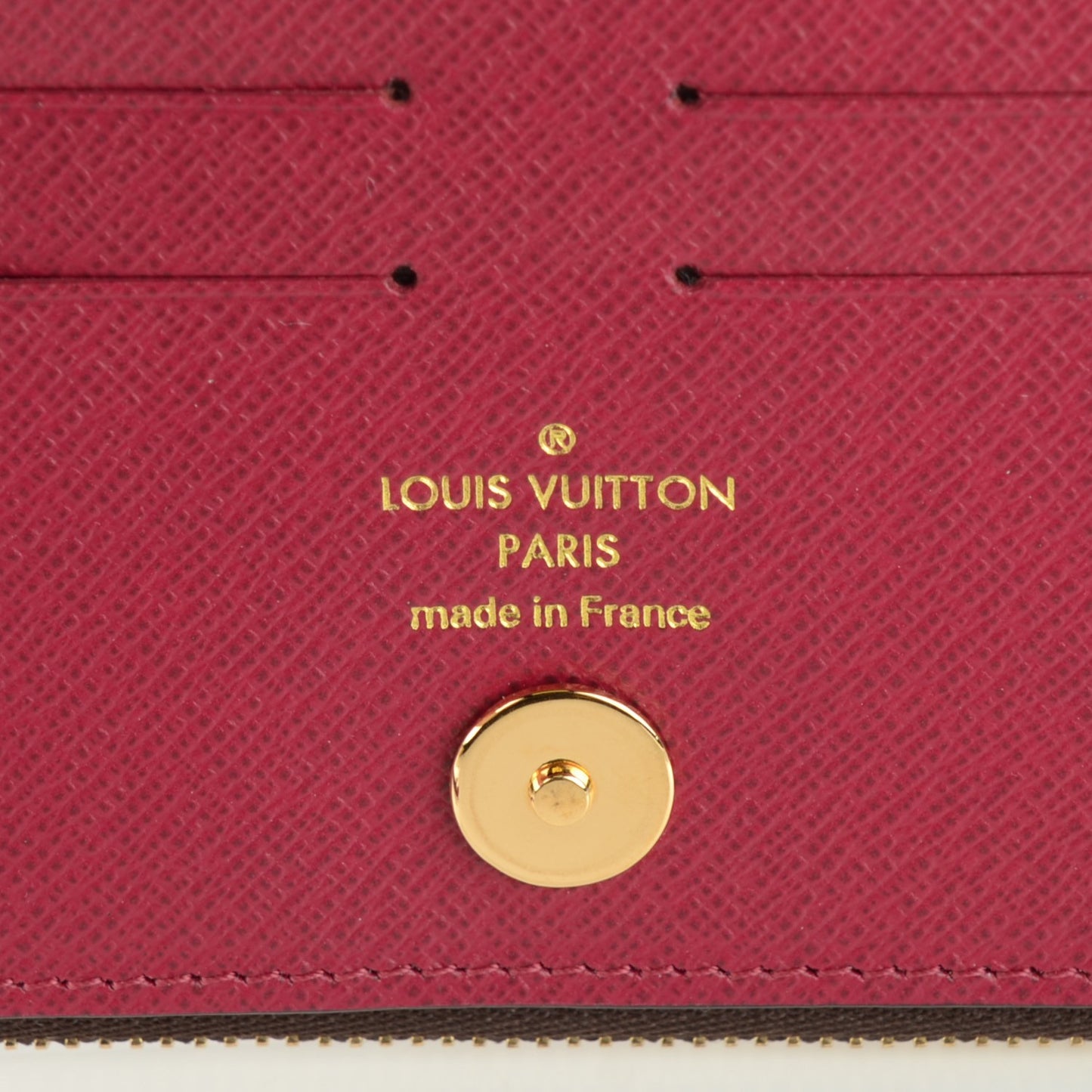 Monogram Adele Wallet Fuchsia